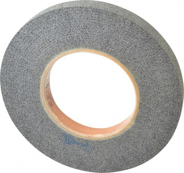Brite Star - 10" Diam, 1" Face Width, 5" Center Hole, Fine Grade, Silicon Carbide Deburring Wheel - Convolute, Extra Hard Density 9 Grade, 2,500 RPM - USA Tool & Supply