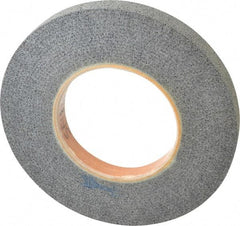 Brite Star - 10" Diam, 1" Face Width, 5" Center Hole, Fine Grade, Silicon Carbide Deburring Wheel - Convolute, Extra Hard Density 9 Grade, 2,500 RPM - USA Tool & Supply