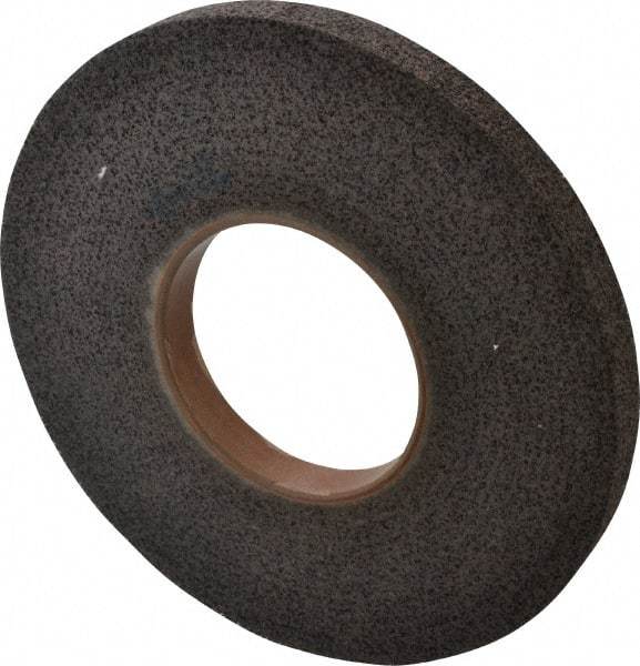Brite Star - 12" Diam, 1" Face Width, 5" Center Hole, Medium Grade, Aluminum Oxide Deburring Wheel - Convolute, Extra Hard Density 8 Grade, 3,000 RPM - USA Tool & Supply