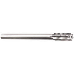 Made in USA - 15/16" Carbide-Tipped 8 Flute Chucking Reamer - USA Tool & Supply