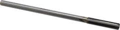 Made in USA - 5/16" Carbide-Tipped 4 Flute Chucking Reamer - Straight Flute, 0.2792" Straight Shank, 1-1/2" Flute Length, 6" OAL - USA Tool & Supply
