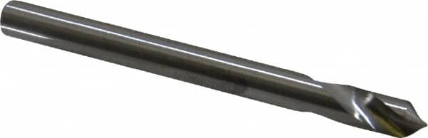 Value Collection - 1/4" Body Diam, 90°, 3" OAL, Solid Carbide Spotting Drill - USA Tool & Supply