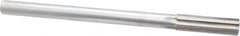 Made in USA - 5/8" Carbide-Tipped 6 Flute Chucking Reamer - Straight Flute, 0.5615" Straight Shank, 2-1/4" Flute Length, 9" OAL - USA Tool & Supply