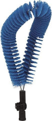 Vikan - Polyester Clean In Place Brush - 2-1/2" Bristle Length, 20" Long x 2-1/2" Wide Head, Blue - USA Tool & Supply