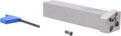 Iscar - External Thread, 0.3937" Max Depth of Cut, 1.4mm Min Groove Width, 5-1/2" OAL, Right Hand Indexable Grooving Cutoff Toolholder - 1" Shank Height x 1" Shank Width, PENTA 34.. Insert Style, PCHP Toolholder Style, Series PentaCut - USA Tool & Supply