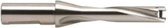 Guhring - 12 to 12.3mm Diam, 5xD, 70mm Max Depth, 16mm Shank Diam, 87mm Flute, 139mm OAL, Replaceable Tip Drill - HT 800 WP Insert, 120 Seat Size, Series 4043 - USA Tool & Supply