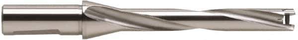 Guhring - 13 to 13.49mm Diam, 7xD, 98mm Max Depth, 5/8" Shank Diam, 115mm Flute, 167mm OAL, Replaceable Tip Drill - HT 800 WP Insert, 130 Seat Size, Series 4048 - USA Tool & Supply