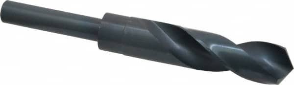 Chicago-Latrobe - 27/32" Drill, 118° Point, High Speed Steel Silver Deming & Reduced Shank Drill Bit - USA Tool & Supply