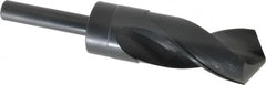 Chicago-Latrobe - 1-19/64" Drill, 118° Point, High Speed Steel Silver Deming & Reduced Shank Drill Bit - USA Tool & Supply