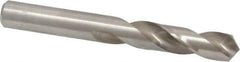 Chicago-Latrobe - 25/64" 118° Spiral Flute High Speed Steel Screw Machine Drill Bit - Bright Finish, Right Hand Cut, 1-7/8" Flute Length, 3-1/4" OAL, Standard Point, Straight Shank - USA Tool & Supply