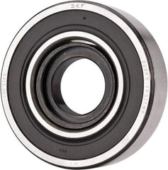 SKF - 45mm Bore Diam, 85mm OD, Double Seal Self Aligning Radial Ball Bearing - 23mm Wide, 2 Rows, Round Bore, 2,380 Lb Static Capacity, 7,310 Lb Dynamic Capacity - USA Tool & Supply