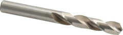 Chicago-Latrobe - 0.295" 118° Spiral Flute High Speed Steel Screw Machine Drill Bit - Bright Finish, Right Hand Cut, 1-9/16" Flute Length, 2-3/4" OAL, Standard Point, Straight Shank - USA Tool & Supply