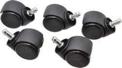 Bevco - Black Hard Floor Casters - For Hard Floors - USA Tool & Supply