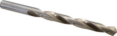 Chicago-Latrobe - 27/64" 118° High Speed Steel Jobber Drill - Bright Finish, Right Hand Cut, Spiral Flute, Straight Shank, 5-3/8" OAL, Standard Point - USA Tool & Supply