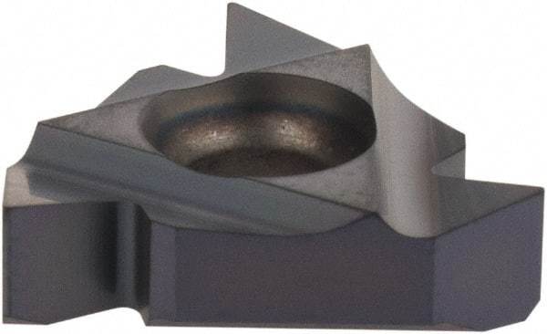 Iscar - 16EL External Left Hand 14-8 Partial Profile 60° Laydown Threading Insert - Grade IC908, TiAlN Coated Carbide, 9.53mm Inscribed Circle - USA Tool & Supply