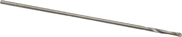 Chicago-Latrobe - #77 118° High Speed Steel Jobber Drill - Bright Finish, Right Hand Cut, Spiral Flute, Straight Shank, 7/8" OAL, Standard Point - USA Tool & Supply