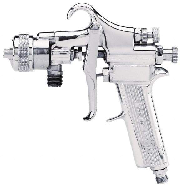 DeVilbiss - Pressure Type Paint Spray Gun for Water Base Zinc - 100 Max CFM - USA Tool & Supply