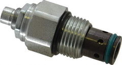 Parker - 30 GPM Steel Hydraulic Control Valve - 7/8-14 Thread, C10-2 Cavity - USA Tool & Supply