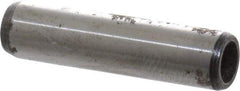 Value Collection - 6mm Diam x 25mm Pin Length Alloy Steel Pull Out Dowel Pin - C 57-63 Hardness, 1 Rounded & 1 Threaded End - USA Tool & Supply