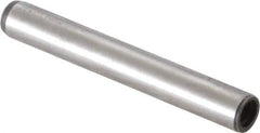 Value Collection - 6mm Diam x 45mm Pin Length Alloy Steel Pull Out Dowel Pin - C 57-63 Hardness, 1 Rounded & 1 Threaded End - USA Tool & Supply