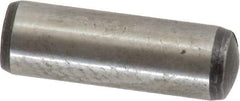 Value Collection - 8mm Diam x 25mm Pin Length Alloy Steel Pull Out Dowel Pin - C 57-63 Hardness, 1 Rounded & 1 Threaded End - USA Tool & Supply