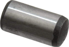 Value Collection - 10mm Diam x 20mm Pin Length Alloy Steel Pull Out Dowel Pin - C 57-63 Hardness, 1 Rounded & 1 Threaded End - USA Tool & Supply