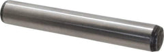 Value Collection - 12mm Diam x 80mm Pin Length Alloy Steel Pull Out Dowel Pin - C 57-63 Hardness, 1 Rounded & 1 Threaded End - USA Tool & Supply