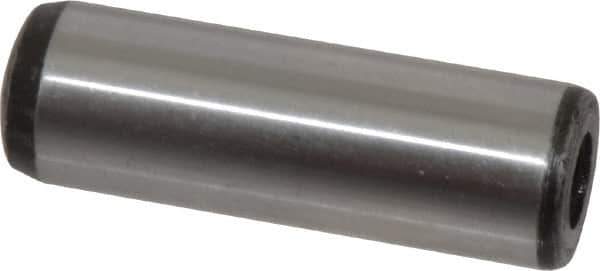 Value Collection - 16mm Diam x 50mm Pin Length Alloy Steel Pull Out Dowel Pin - C 57-63 Hardness, 1 Rounded & 1 Threaded End - USA Tool & Supply