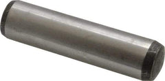 Value Collection - 20mm Diam x 80mm Pin Length Alloy Steel Pull Out Dowel Pin - C 57-63 Hardness, 1 Rounded & 1 Threaded End - USA Tool & Supply