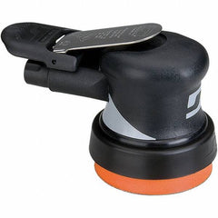 Dynabrade - 18 CFM Air Consumption, Palm Air Orbital Sander - Round Pad, - USA Tool & Supply