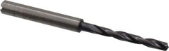 Guhring - #25 140° Solid Carbide Jobber Drill - FIREX Finish, Right Hand Cut, Spiral Flute, Straight Shank, 74mm OAL, SU Point - USA Tool & Supply