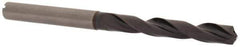 Guhring - 5.7mm 140° Solid Carbide Jobber Drill - FIREX Finish, Right Hand Cut, Spiral Flute, Straight Shank, 82mm OAL, SU Point - USA Tool & Supply