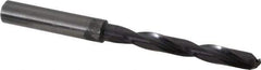 Guhring - 6.2mm 140° Solid Carbide Jobber Drill - FIREX Finish, Right Hand Cut, Spiral Flute, Straight Shank, 91mm OAL, SU Point - USA Tool & Supply