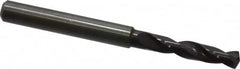 Guhring - 0.1929" 140° Spiral Flute Solid Carbide Screw Machine Drill Bit - USA Tool & Supply