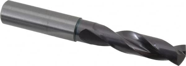 Guhring - 1/2" 140° Spiral Flute Solid Carbide Screw Machine Drill Bit - USA Tool & Supply