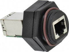 Woodhead Electrical - Ethernet Passthrough - RJ45(F/F) Connector - USA Tool & Supply