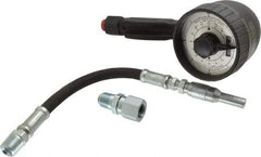 Lincoln - 1/2 Inlet Thread, 1/2 Outlet Thread, Mechanical Lubricant Meter - FNPT Outlet Thread, FNPT Inlet Thread, Measures in Quarts - USA Tool & Supply