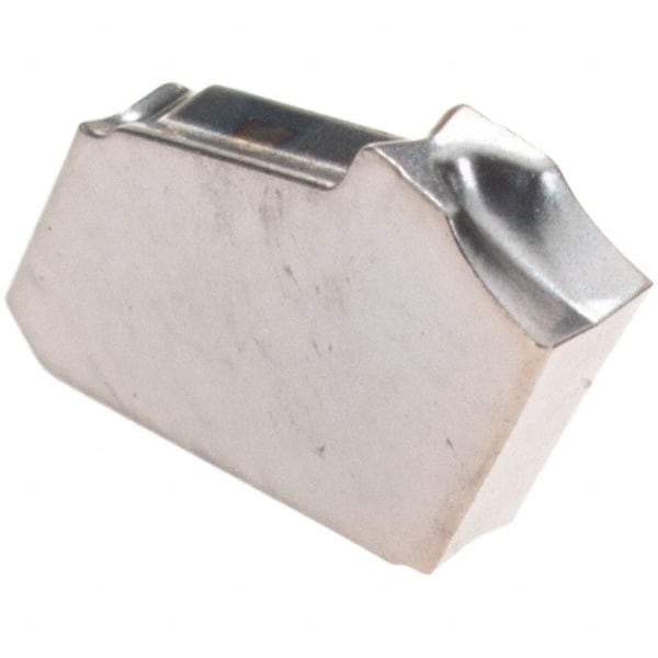 Iscar - GFR1.6 J IC328 Grade, 0.063" Cutting Width, Carbide Cutoff Insert - 6° Right Hand Lead Angle, 0.006" Cnr Rad, TiN/TiCN/TiN Coated, Single End - USA Tool & Supply