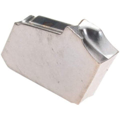 Iscar - GFR1.6 J IC328 Grade, 0.063" Cutting Width, Carbide Cutoff Insert - 6° Right Hand Lead Angle, 0.006" Cnr Rad, TiN/TiCN/TiN Coated, Single End - USA Tool & Supply