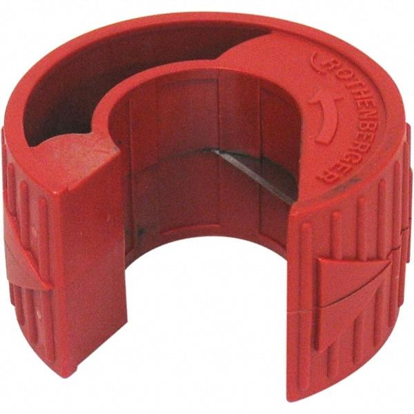 Rothenberger - 1" Pipe Capacity, Pipe Cutter - Cuts Plastic, PVC, CPVC, 2-1/2" OAL - USA Tool & Supply