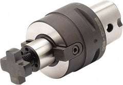 Seco - C8 Modular Connection 40mm Pilot Diam Shell Mill Holder - 55mm Flange to Nose End Projection, 89mm Nose Diam, Through-Spindle Coolant - Exact Industrial Supply
