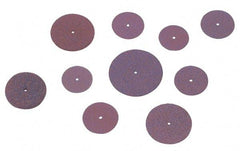 Tru-Maxx - 16" 46 Grit Aluminum Oxide Cutoff Wheel - 1/8" Thick, 1" Arbor, 2,268 Max RPM, Use with Stationary Tools - USA Tool & Supply