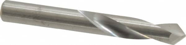 M.A. Ford - 6mm Body Diam, 90°, 51mm OAL, Solid Carbide Spotting Drill - USA Tool & Supply