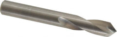 M.A. Ford - 8mm Body Diam, 90°, 64mm OAL, Solid Carbide Spotting Drill - USA Tool & Supply