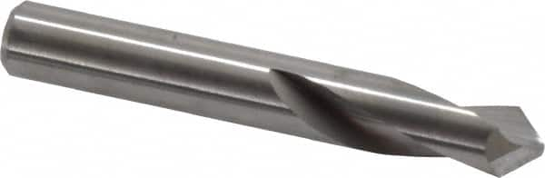 M.A. Ford - 10mm Body Diam, 90°, 70mm OAL, Solid Carbide Spotting Drill - USA Tool & Supply