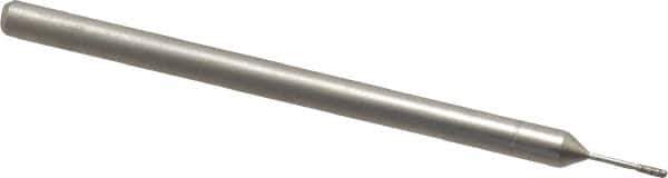 Made in USA - 3/32" Head Thickness CBN Grinding Pin - 1/8" Shank Diam x 2" Shank Length, Coarse Grade - USA Tool & Supply