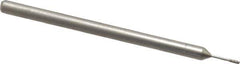 Made in USA - 3/32" Head Thickness CBN Grinding Pin - 1/8" Shank Diam x 2" Shank Length, Coarse Grade - USA Tool & Supply
