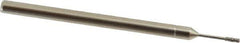 Made in USA - 1/8" Head Thickness CBN Grinding Pin - 1/8" Shank Diam x 1-7/8" Shank Length, Coarse Grade - USA Tool & Supply