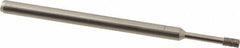 Made in USA - 5/32" Head Thickness CBN Grinding Pin - 1/8" Shank Diam x 1-3/4" Shank Length, Coarse Grade - USA Tool & Supply