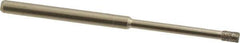 Made in USA - 5/32" Head Thickness CBN Grinding Pin - 1/8" Shank Diam x 1-1/4" Shank Length - USA Tool & Supply